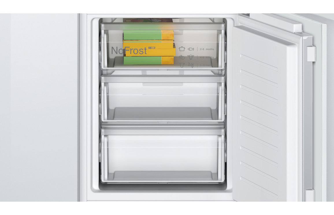 Bosch Series 4 KIN86VFE0G B/I Frost Free 60/40 Fridge Freezer (Fixed Hinge)