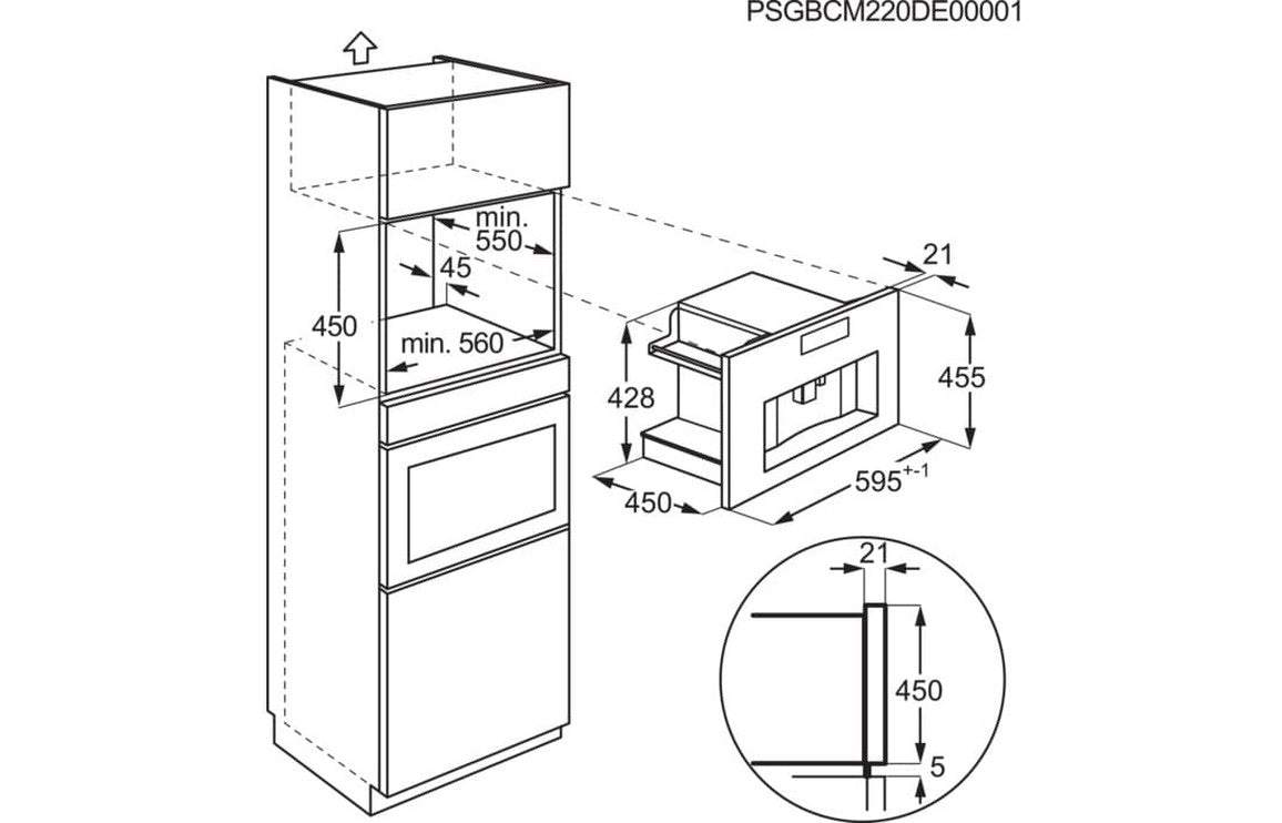 AEG KKA894500M 2.5L Coffee Machine - St/Steel