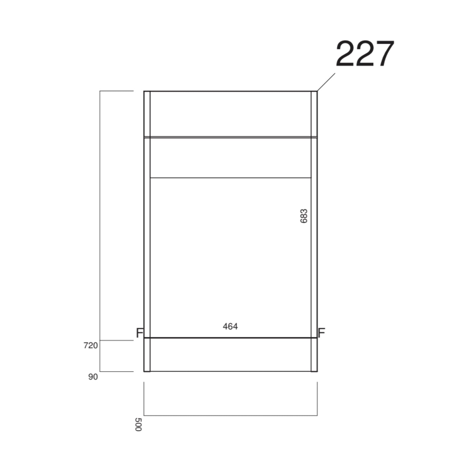 Lili 500 WC Unit