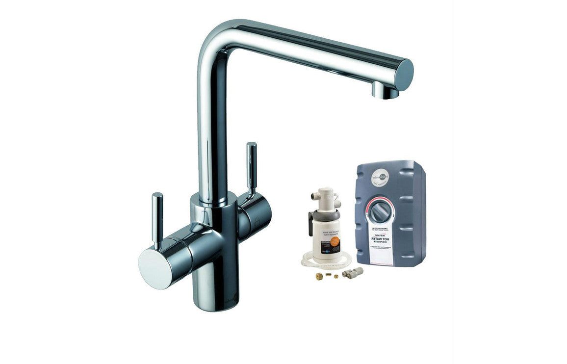 InSinkErator 3N1 L Shape Tap Only - Chrome, Anthracite, Black, Brushed Steel, Gold, Velvet Black