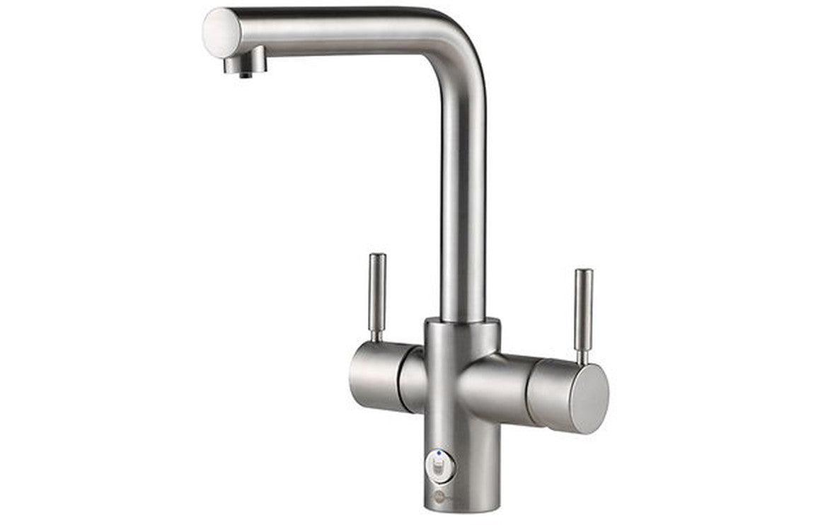 InSinkErator 4N1 L Shape Tap Only - Chrome, Brushed Steel, Velvet Black