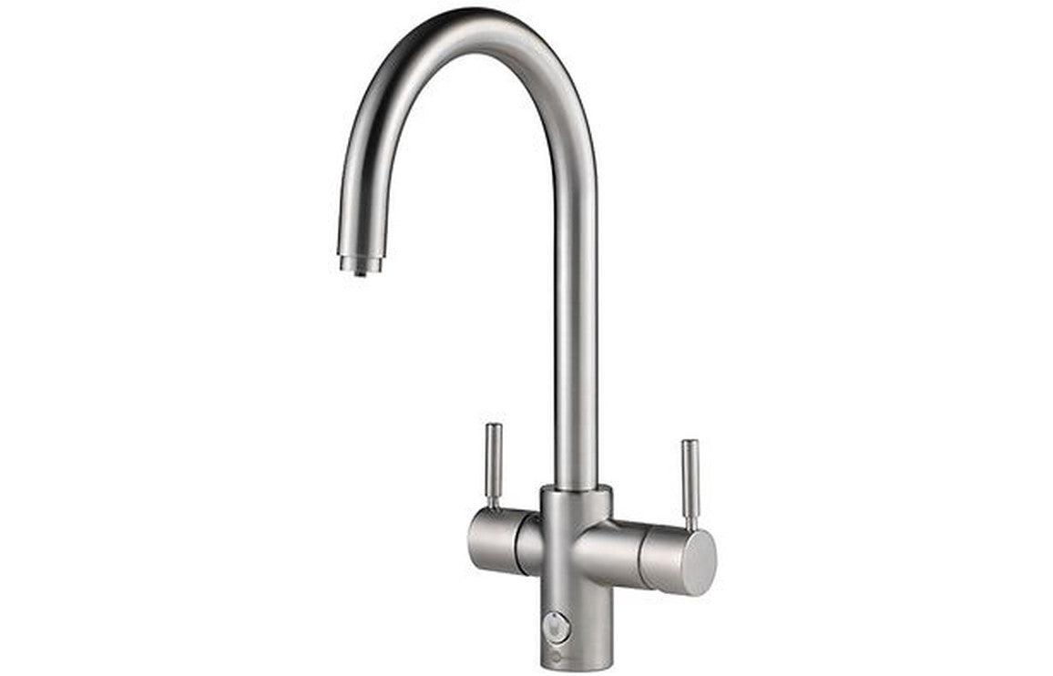 InSinkErator 4N1 J Shape Tap Only - Chrome, Brushed Steel, Velvet Black