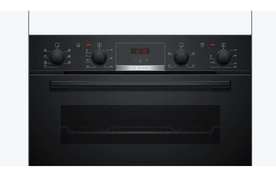 Bosch Series 4 MBS533BB3B Double Electric Oven - Black