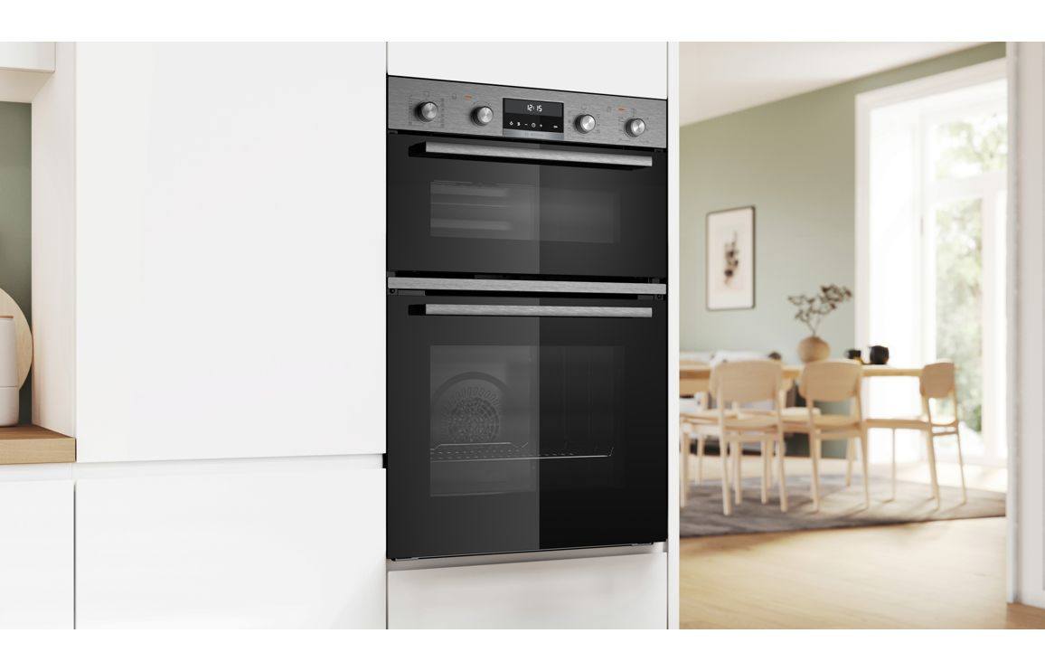 Bosch Series 6 MBA578BS7B Double Pyrolytic Oven - St/Steel