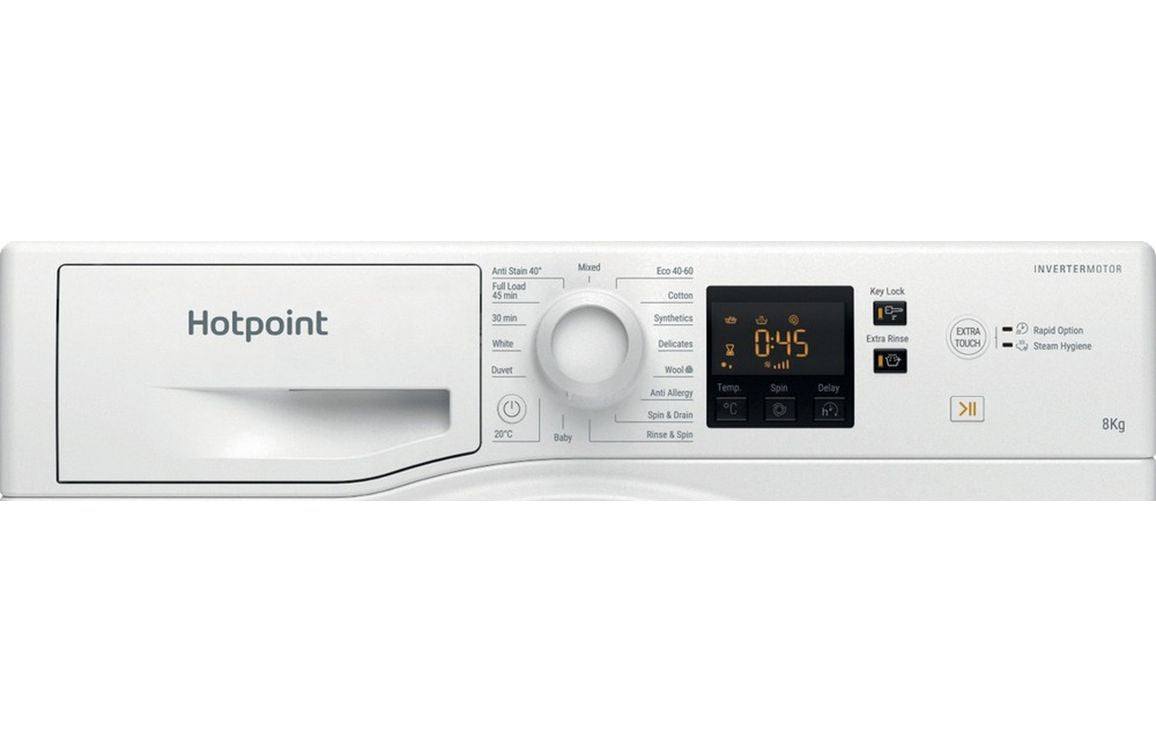 Hotpoint NSWF 846 W UK F/S 8kg 1400rpm Washing Machine - White