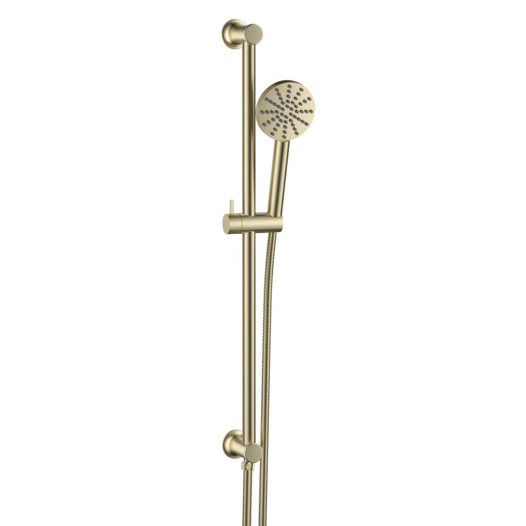 Concealed Riser Rail Brushed Brass