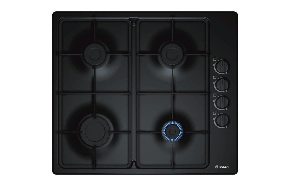 Bosch Series 2 St/Steel - PBP6B5B60, Black - PBP6B6B60  60cm Gas Hob.