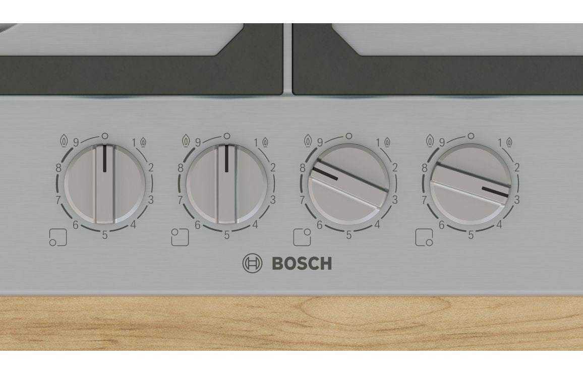 Bosch Series 6 PCP6A5I90 60cm Gas Hob - St/Steel