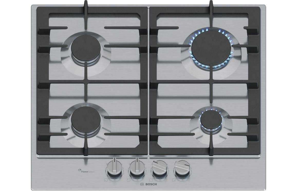 Bosch Series 6 PCP6A5I90 60cm Gas Hob - St/Steel