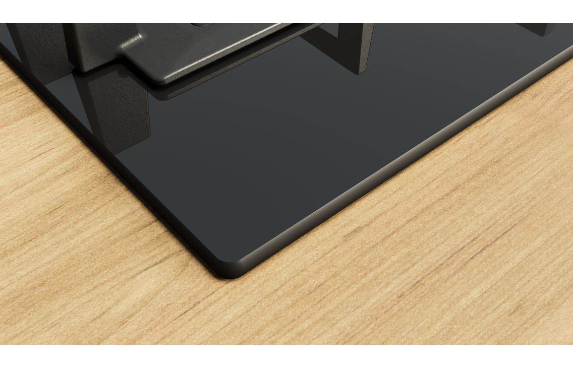 Bosch Series 4 PNP6B6K40 60cm Gas on Glass Hob - Black