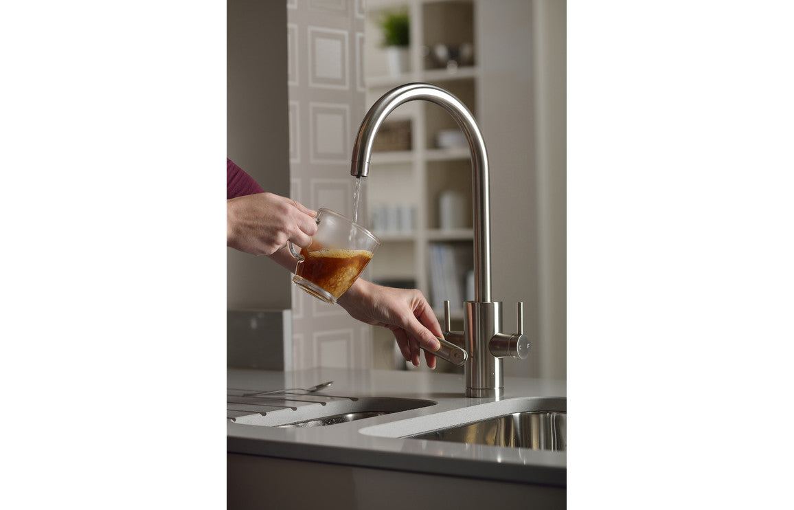 Abode Profile 4 IN 1 Monobloc Tap & Proboil.4E Tank - Chrome, Antique Brass, Brushed Nickel, Matt Black
