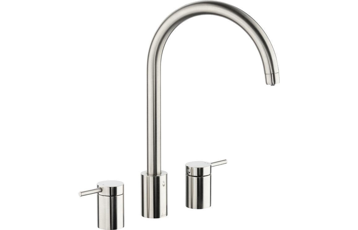 Abode Profile 4 IN 1 3 Part Tap & Proboil.4E Tank - Chrome, Antique Brass, Brushed Nickel