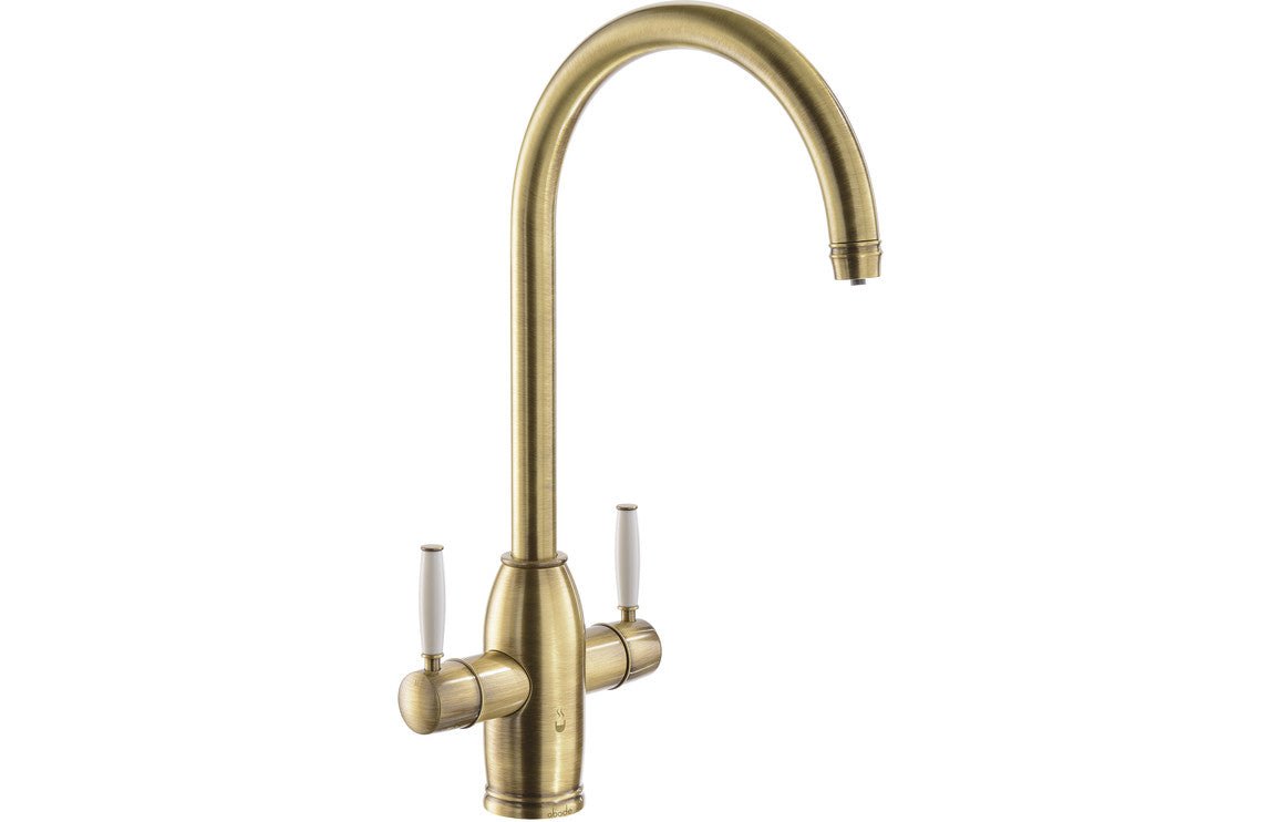 Abode Province 4 IN 1 Monobloc Tap & Proboil.4E Tank - Chrome, Antique Brass, Brushed Nickel