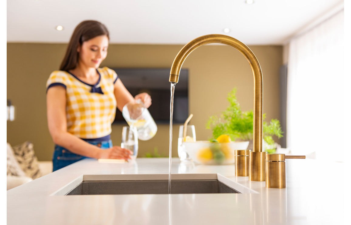 Abode Profile 4 IN 1 3 Part Tap & Proboil.4E Tank - Chrome, Antique Brass, Brushed Nickel