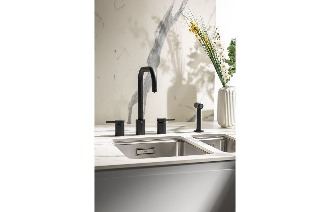 Abode Project 4 IN 1 3 Part Tap & Proboil.4E Tank - Chrome, Brushed Nickel, Matt Black