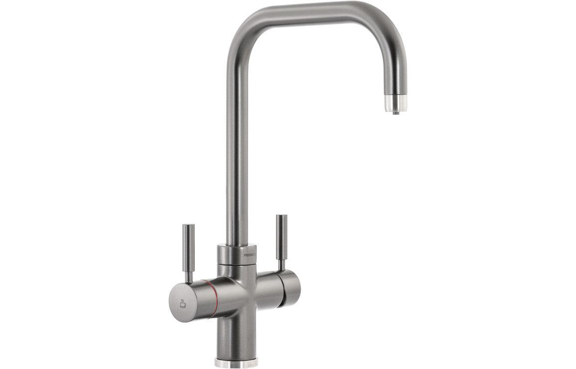 Abode Prostyle 3 IN 1 Quad Spout Monobloc Tap - Chrome, Brushed Nickel, Graphite, Matt Black, Urban Copper