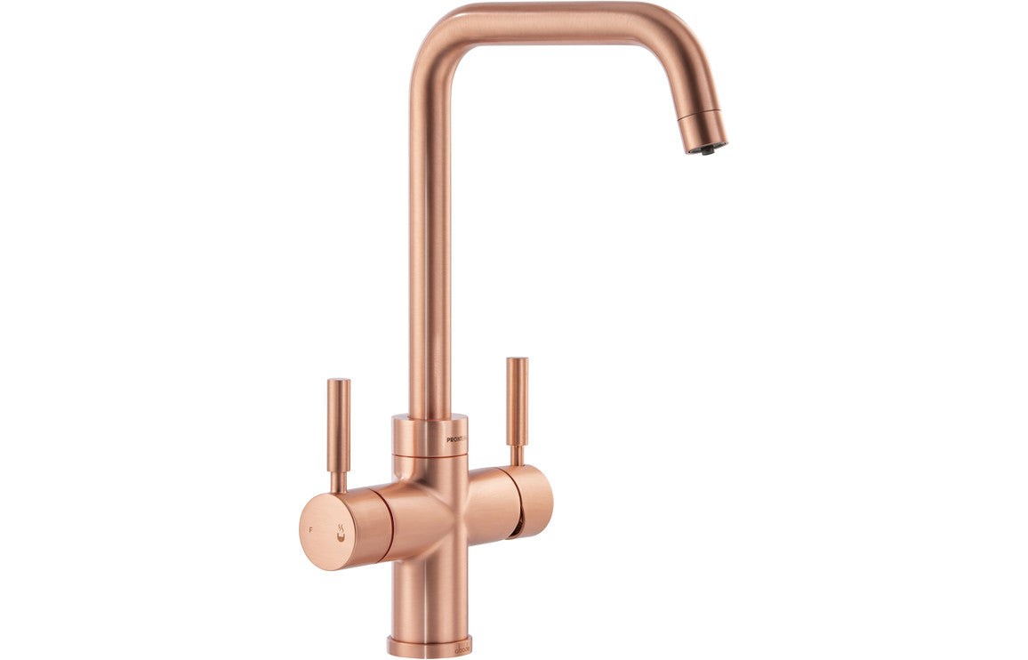 Abode Propure 4 IN 1 Quad Spout Monobloc Tap - Chrome, Brushed Brass, Brushed Nickel, Matt Black, Urban Copper