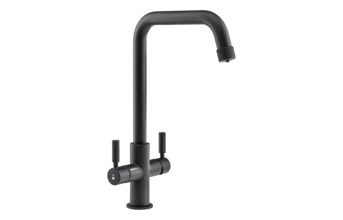 Abode Industria 3 IN 1 Monobloc Tap - Brushed Nickel, Brushed Brass, Matt Black, Matt Black & Antique Brass