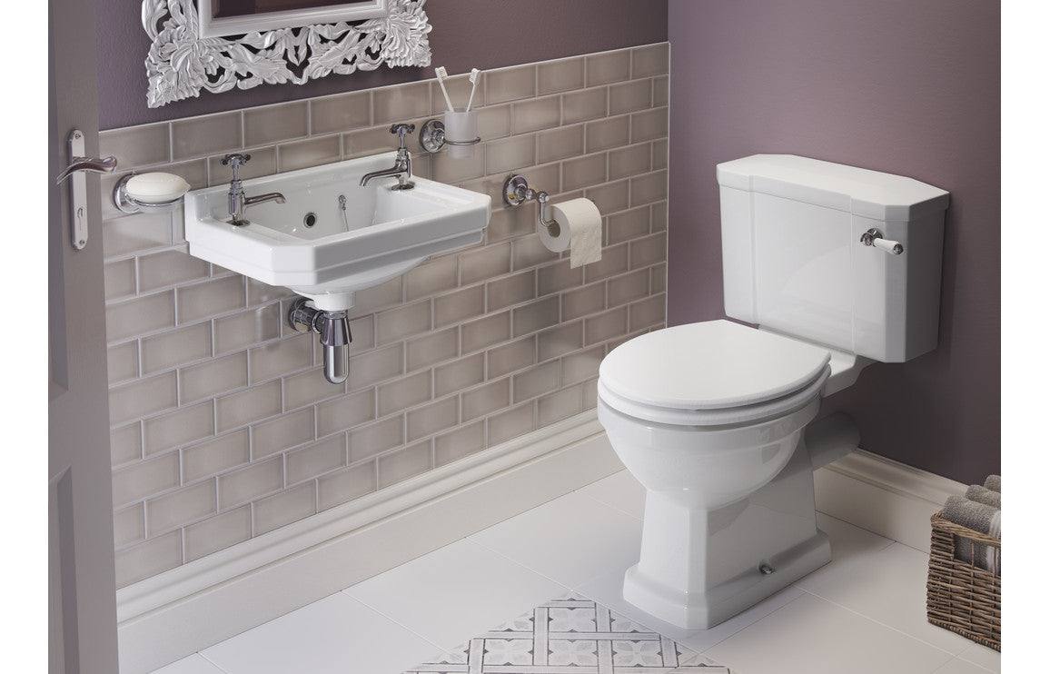 Sherbourne Close Coupled Comfort Height WC & Soft Close Seat