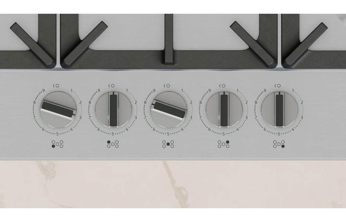 Neff N70 T27CIQ8N0 75cm Gas Hob - St/Steel