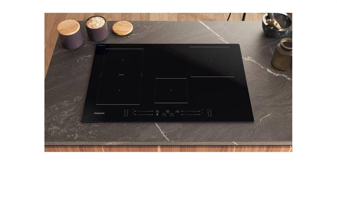 Hotpoint TS 6477C CPNE 77cm Induction Hob - Black