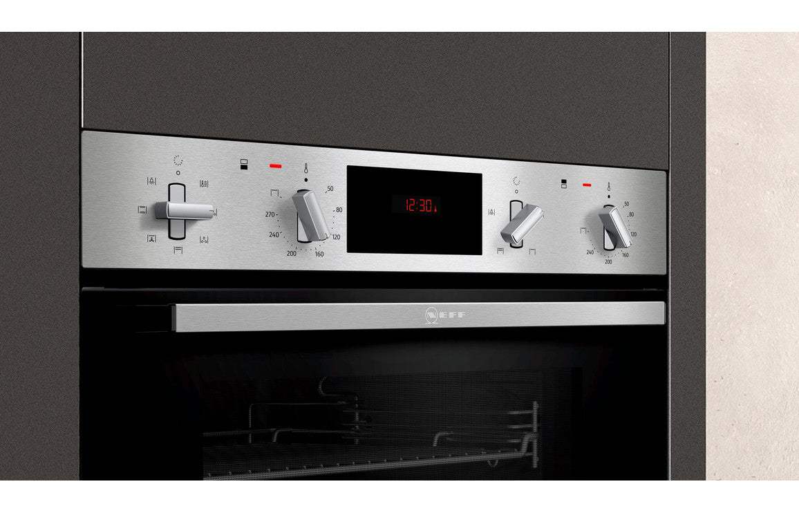 Neff N30 U1GCC0AN0B Double Electric Oven - St/Steel