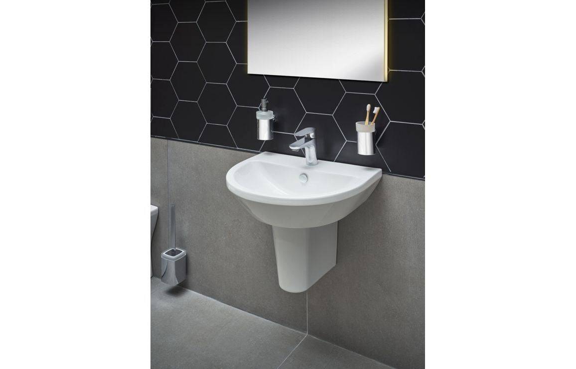 VitrA Integra 180x310mm Semi Pedestal Only - White