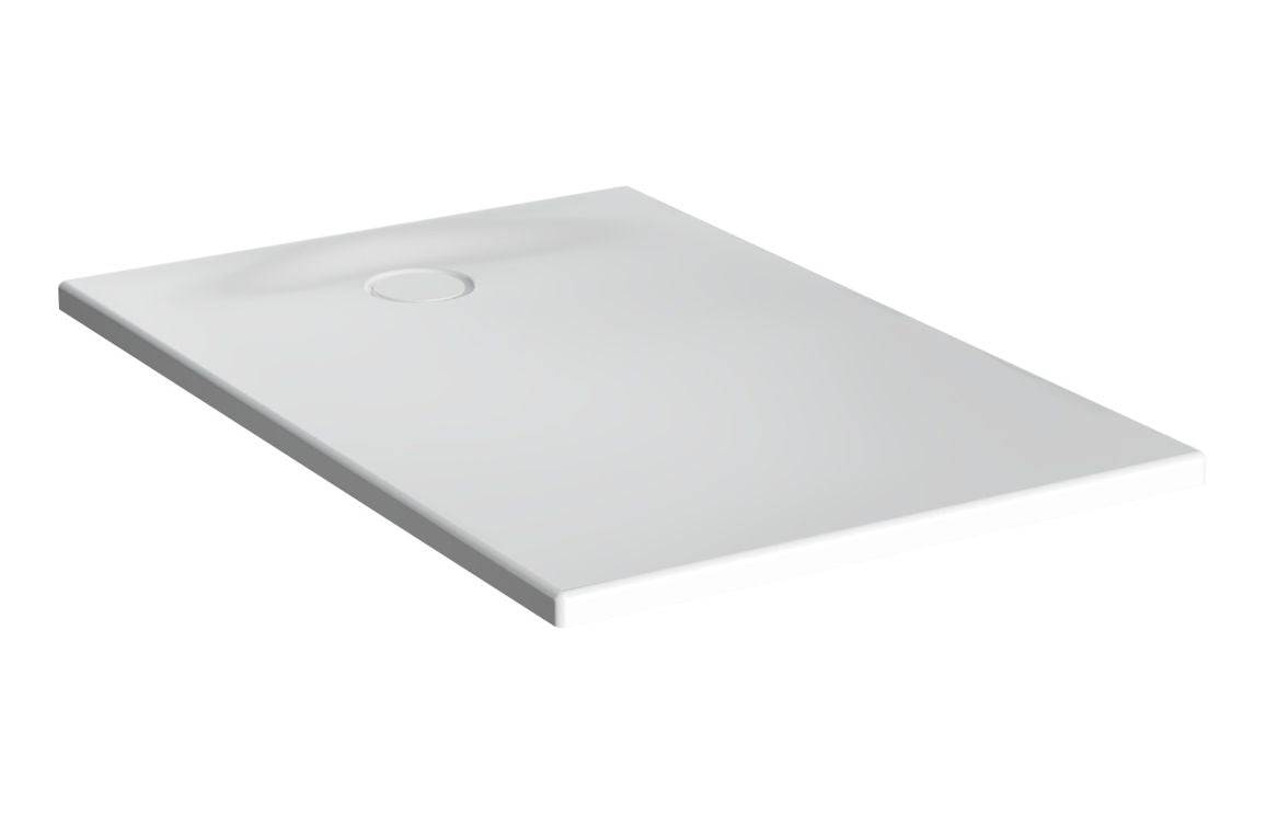 VitrA Leaf Rectangular Tray - Matt Anthracite, Matt Gray, Matt Taupe, Matt White, White