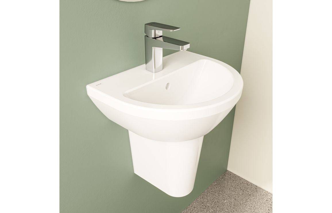 VitrA Integra 450x360mm 1TH Basin w/Overflow - White