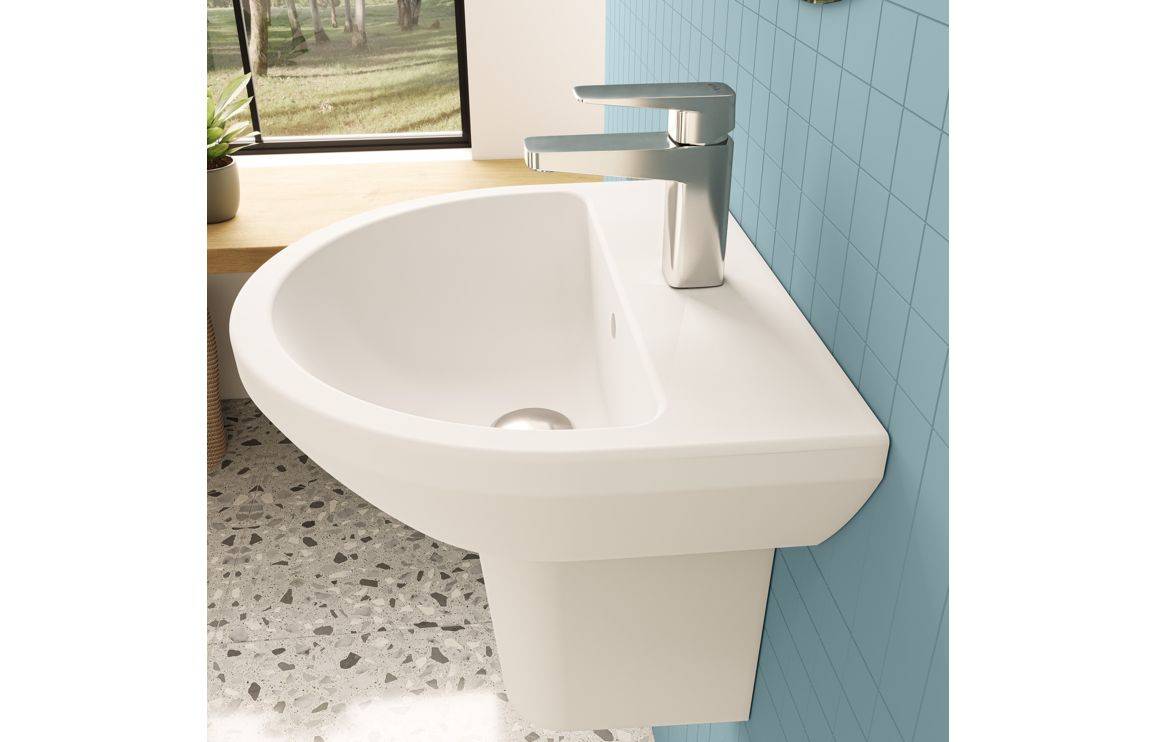 VitrA Integra 495x430mm 1TH Basin w/Overflow - White