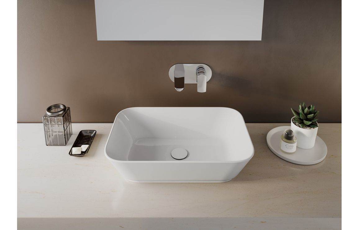 VitrA Geo 600x400mm 0TH Basin - White