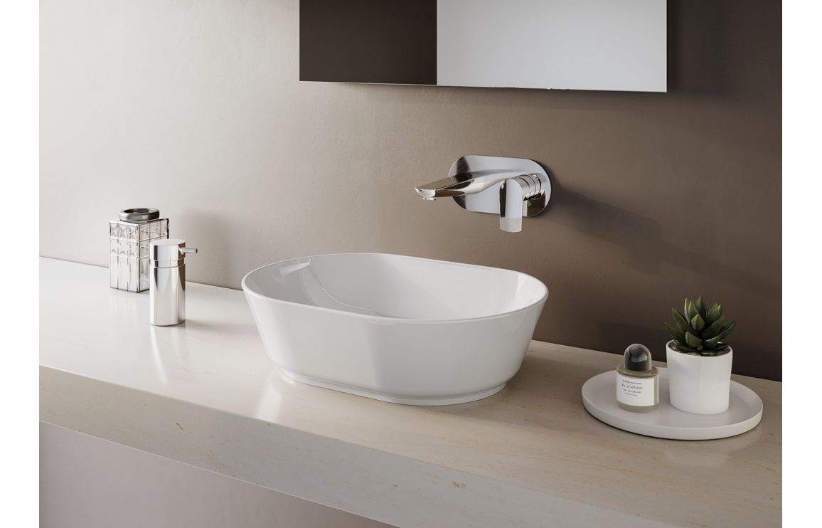 VitrA Geo 545x400mm 0TH Basin - White