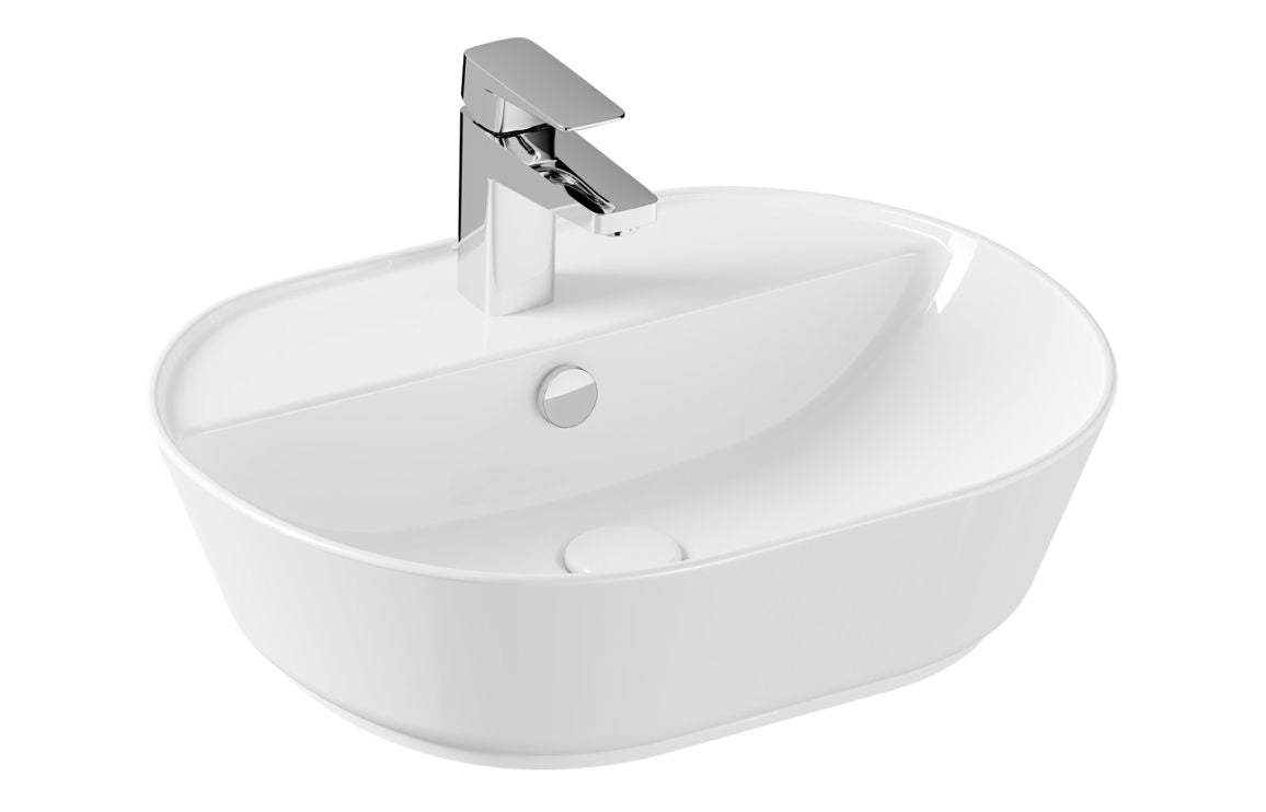 VitrA Geo 545x430mm 1TH Basin - White