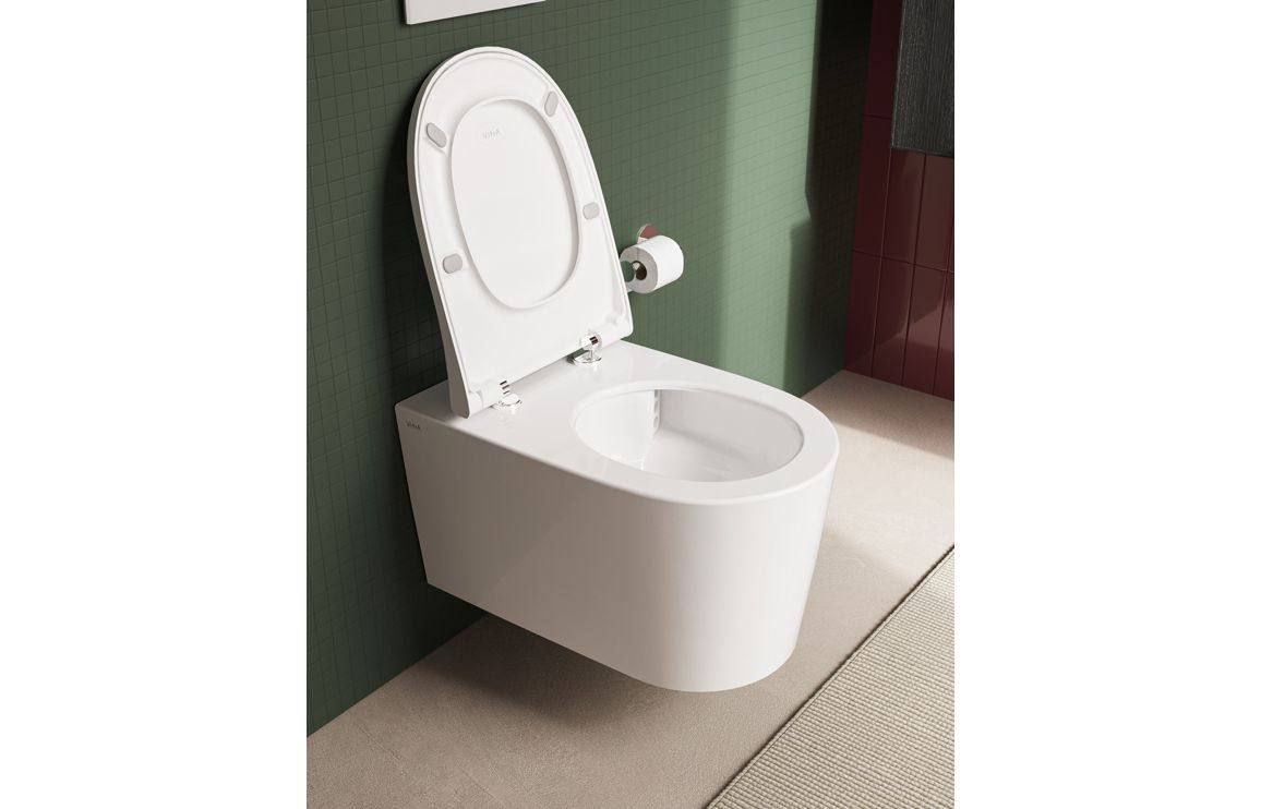 VitrA Sonic Flush Wall Hung Pan Only - White