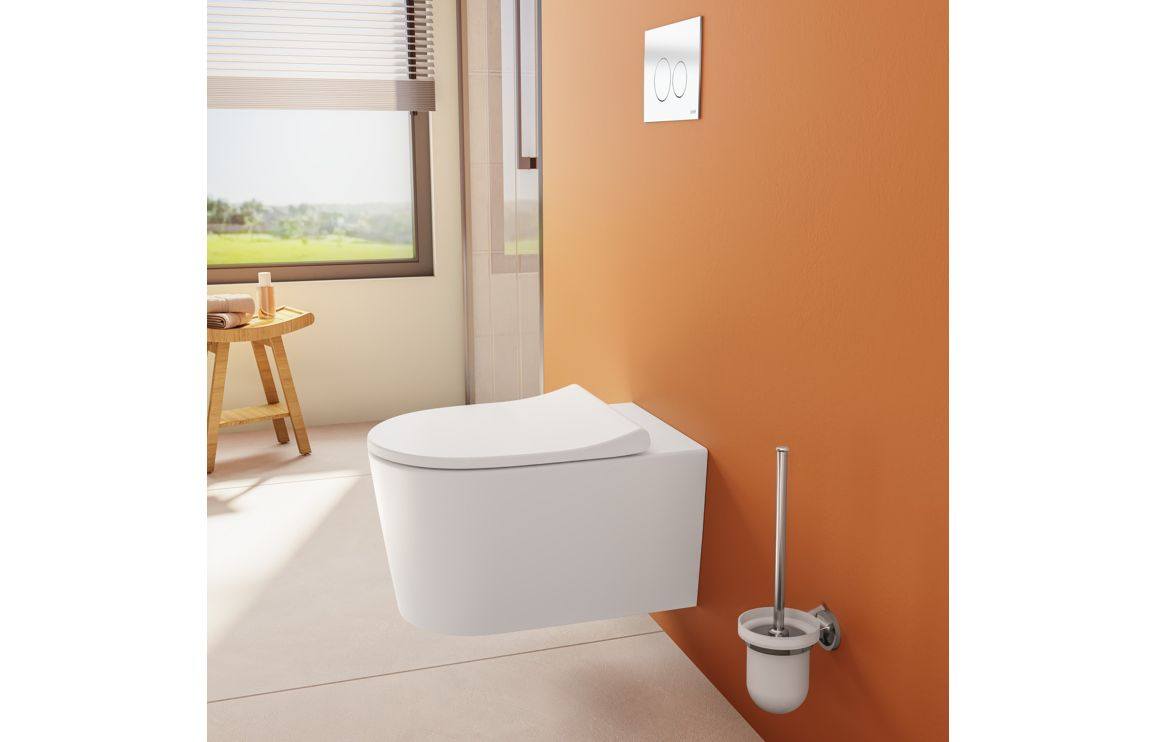 VitrA Sonic Flush Wall Hung Pan Only - White