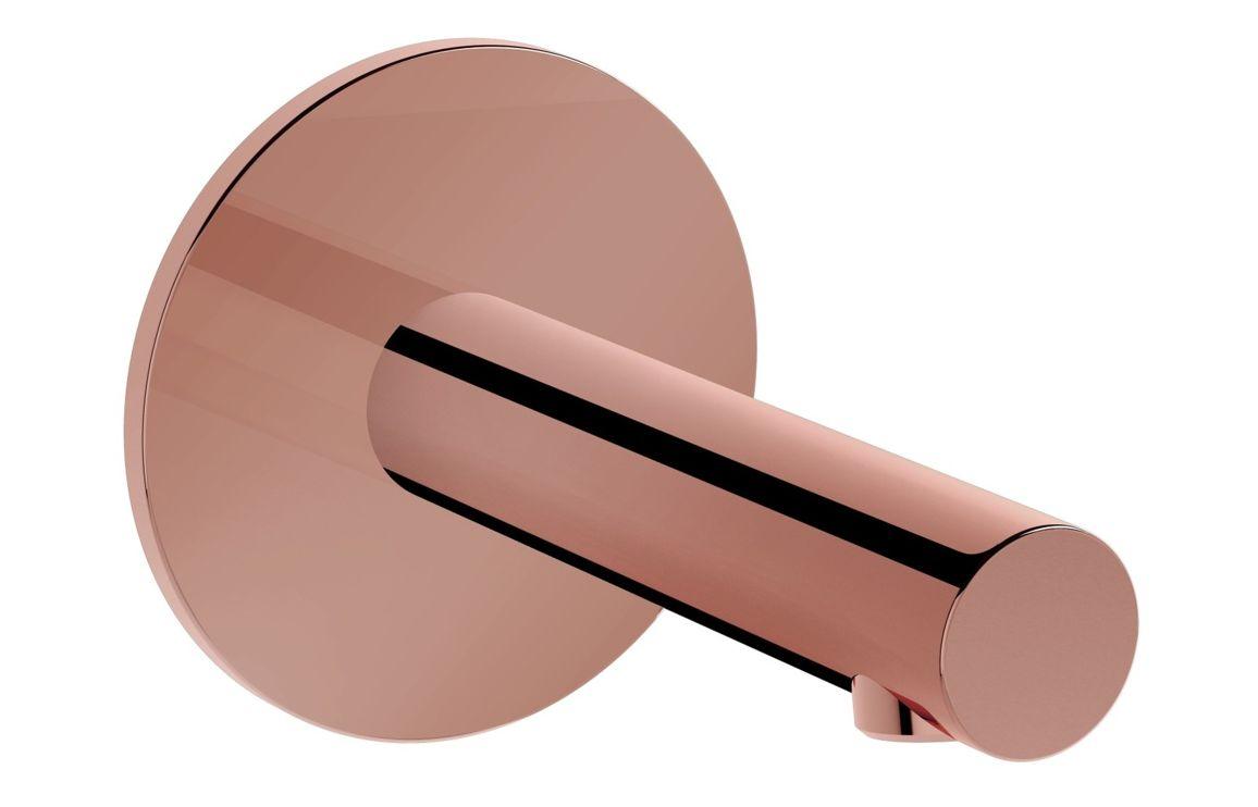 VitrA Origin Wall Mounted Bath Spout: Brushed Nickel, Chrome, Matt Black, Soft Copper