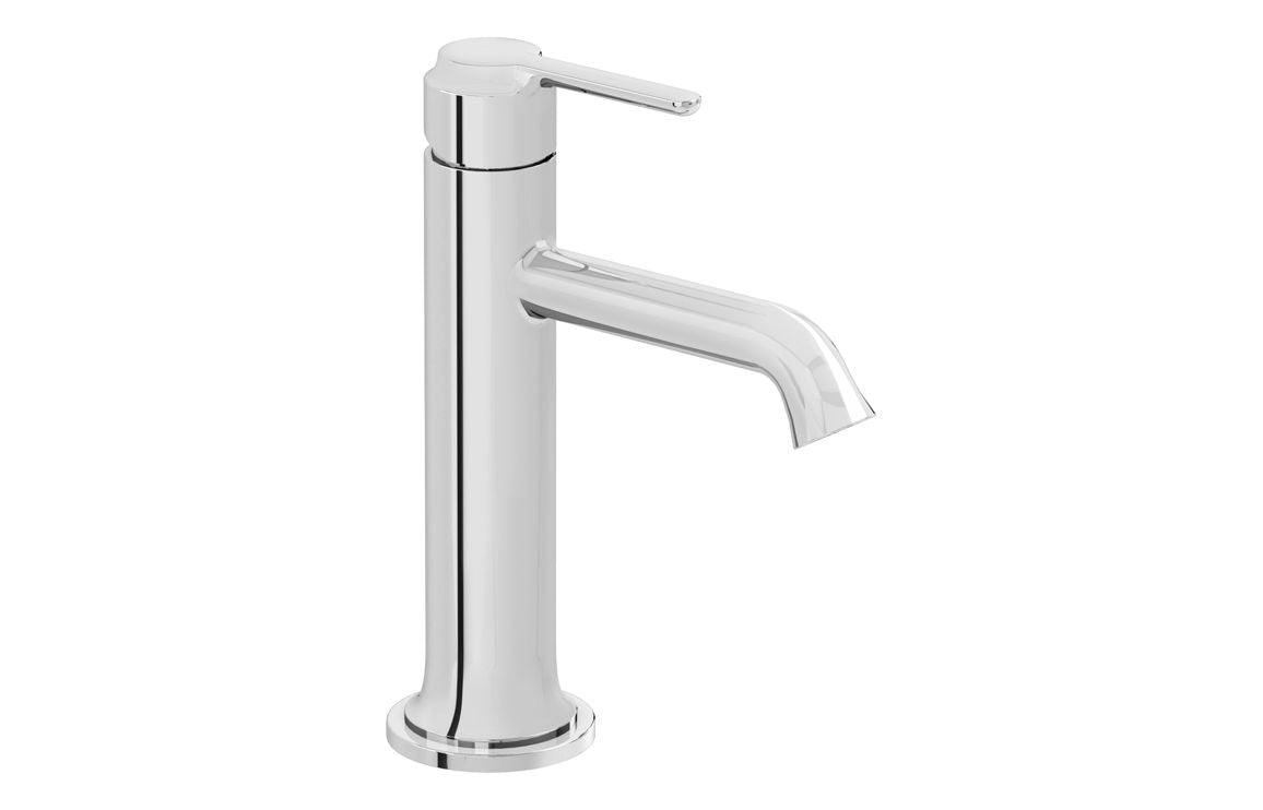 VitrA Origin Classic Basin Mixer (Top Handle): Brushed Gold, Chrome, Matt Black, Soft Copper