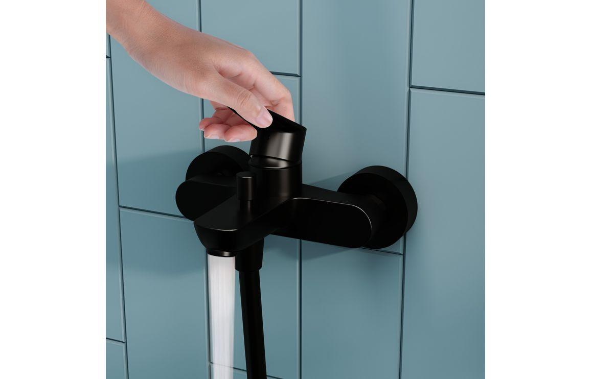 VitrA Flow Soft Wall Mounted Bath/Shower Mixer