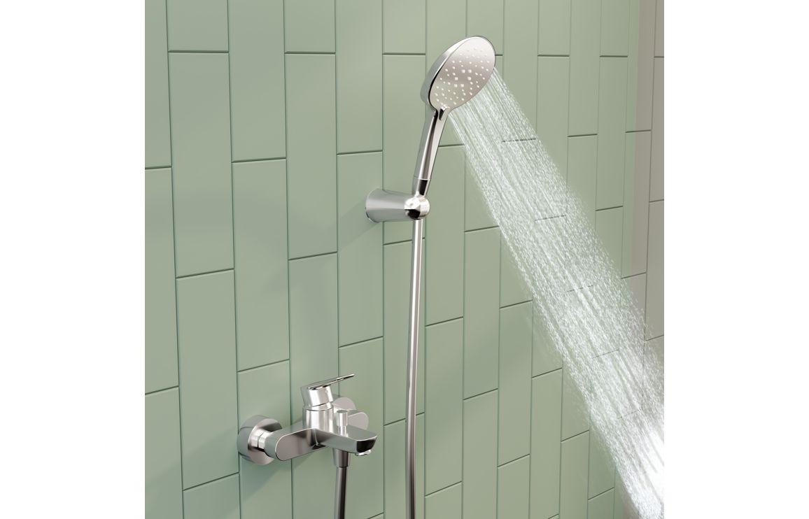VitrA Flow Soft Wall Mounted Bath/Shower Mixer