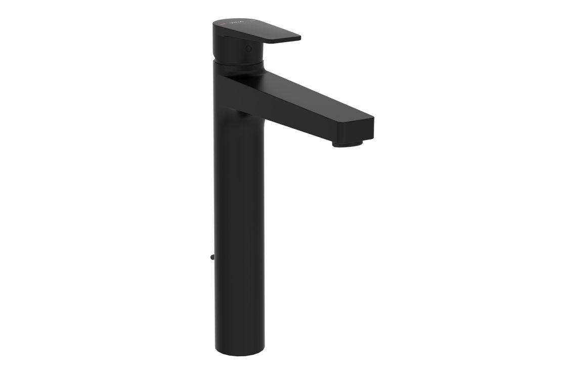VitrA Flow Square Tall Basin Mixer w/Waste Lever