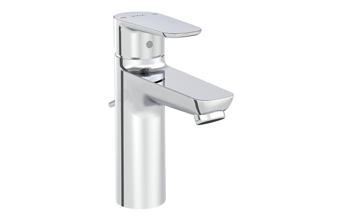 VitrA Flow Soft Large Basin Mixer w/Waste Lever