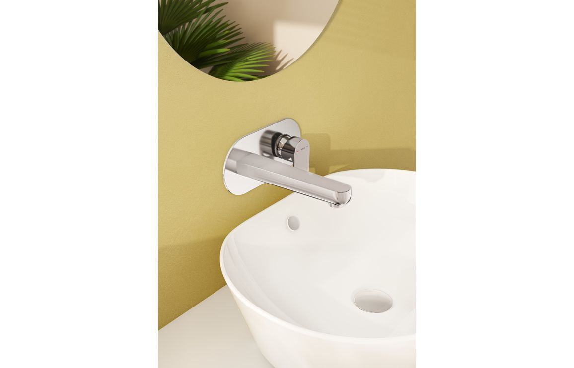 VitrA Flow Soft Wall Mounted Basin Mixer