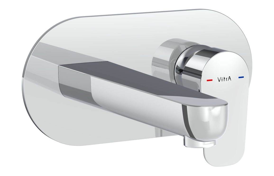VitrA Flow Soft Wall Mounted Basin Mixer