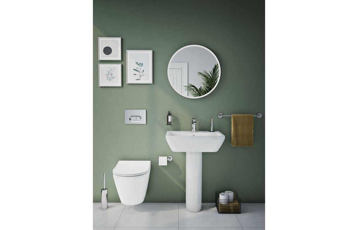 VitrA Integra 600x470mm 1TH Basin w/Overflow - White