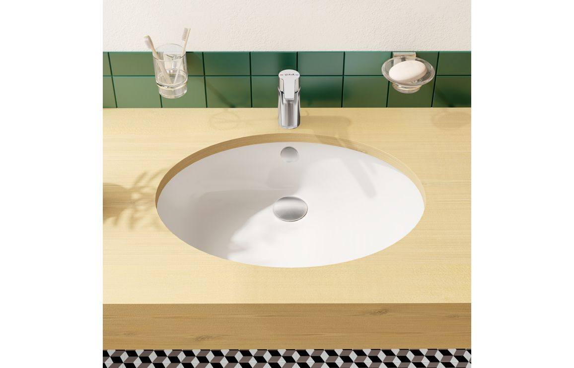 VitrA S20 580x450mm 0TH Undercounter Basin - White
