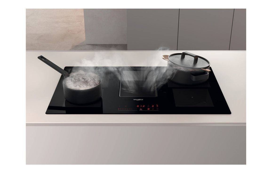 Whirlpool WVH 92 K F KIT 90cm Venting Induction Hob - Black