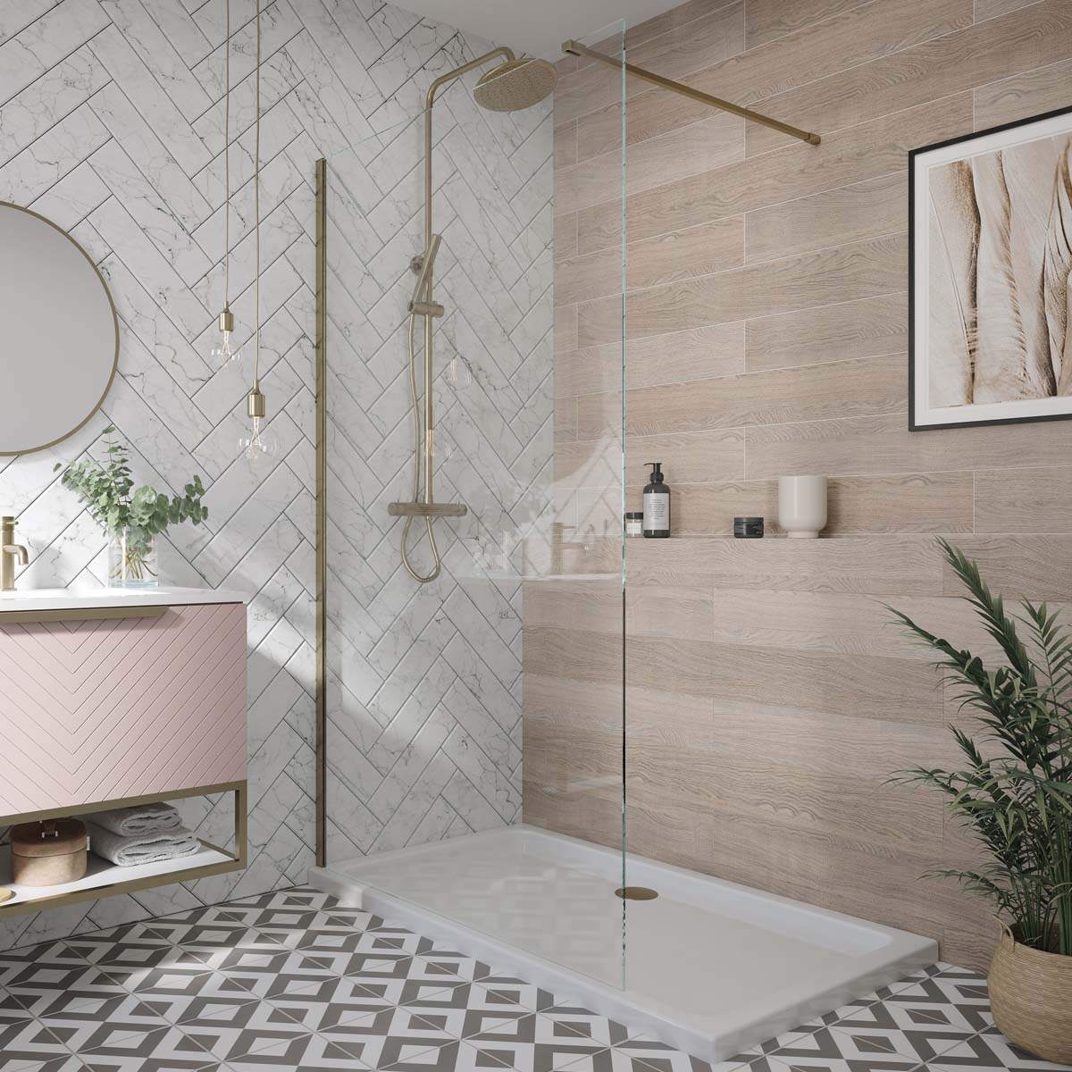 S8 Wetroom Panel