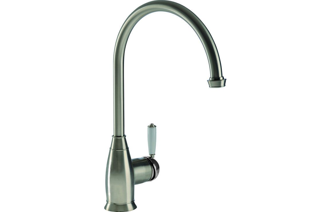 Abode Astbury Single Lever Mixer Tap - Pewter