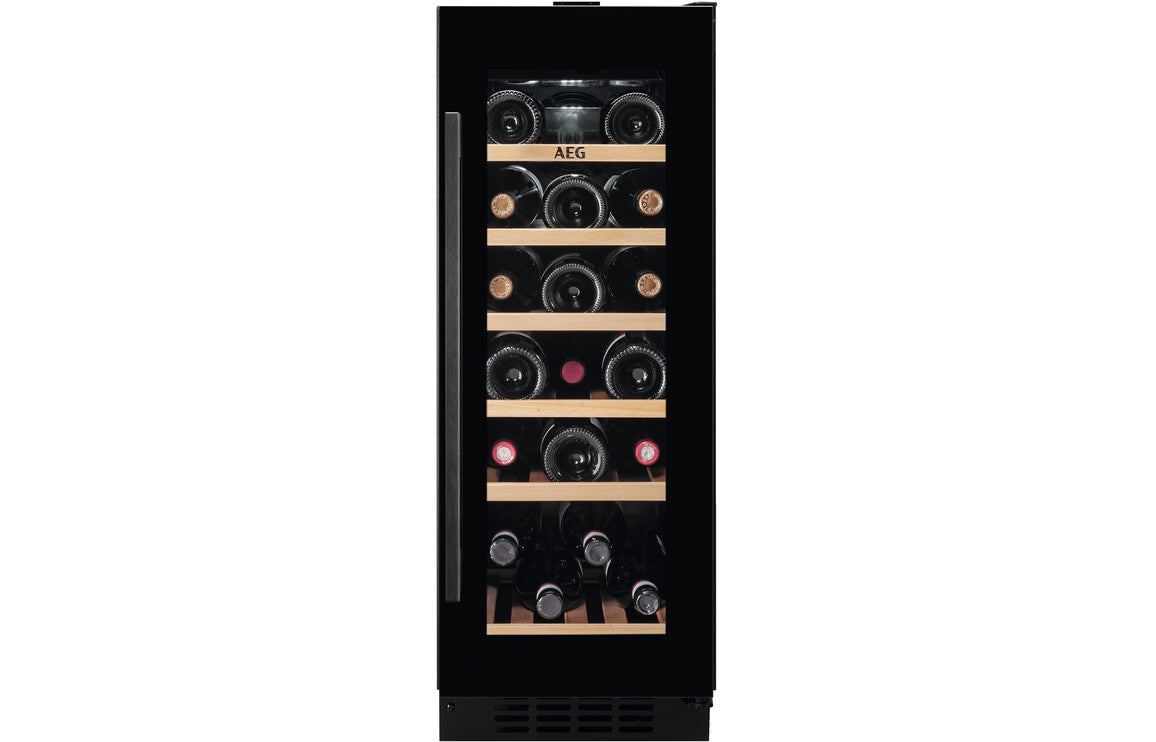 AEG AWUS020B5B B/I Under Counter 30cm Wine Cabinet - Black
