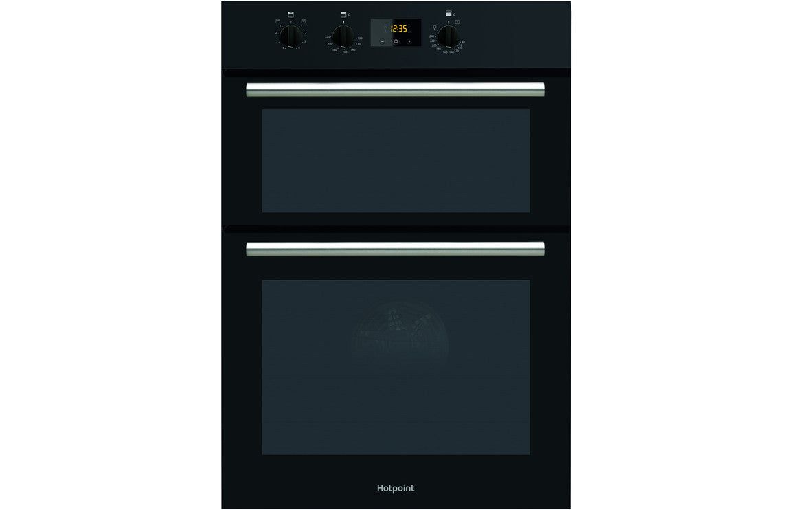 Hotpoint DD2 540 BL Double Electric Oven - Black